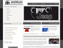 Tablet Screenshot of jeepfsm.com
